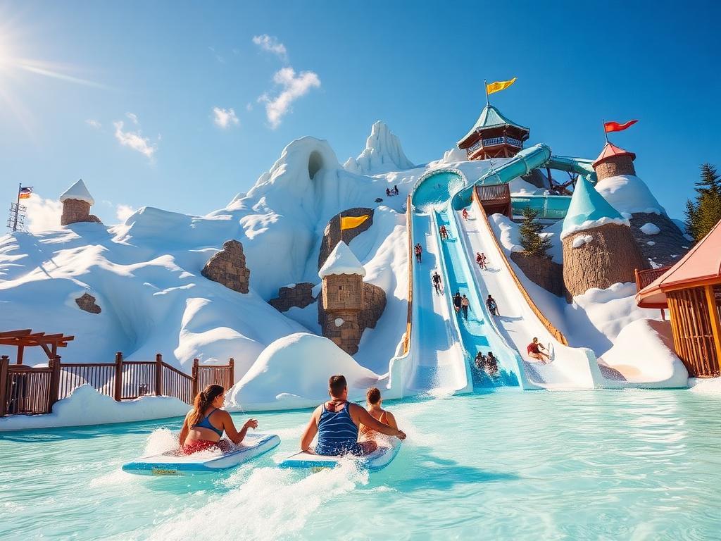 Disney's Blizzard Beach - Um resort de esqui derretido com toboaguas radicais